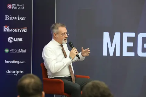 Francesco Renne durante il suo intervento.